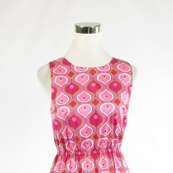 Ellen & Ollie pink cotton blend dress 6 - Picture 2 of 8